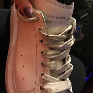 Alexander McQueen sneakers leather